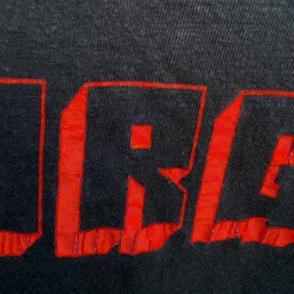 XLARGE Long Sleeve Black Pullover Red Graphic Men’s XL Sights Human Eyes - Picture 7 of 8